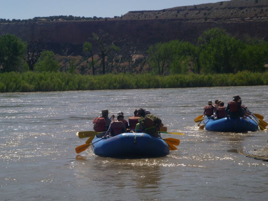 From Moab: Colorado River Guided Rafting Trip - Lunch, drinks, and what to pack