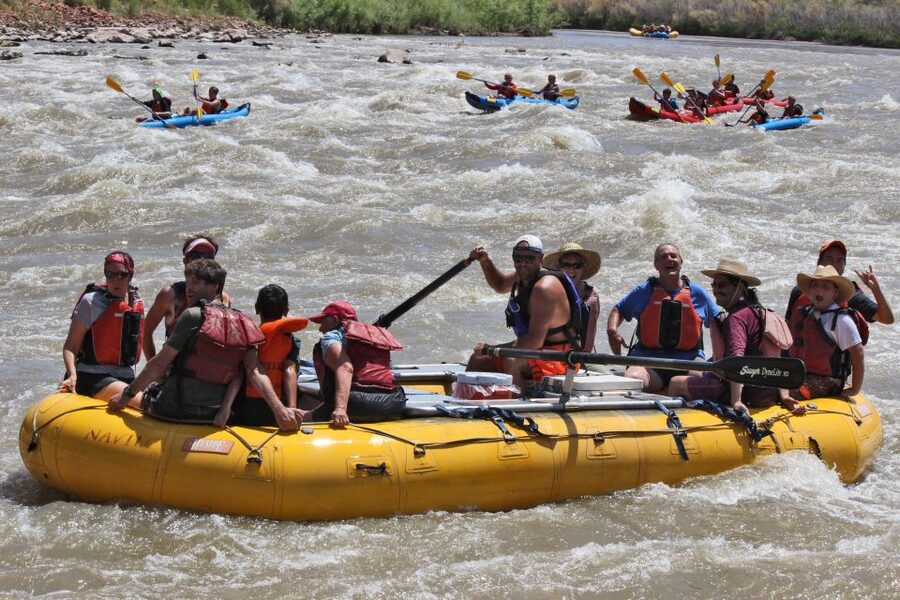 From Moab: Colorado River Guided Rafting Trip - What the four-hour schedule actually feels like
