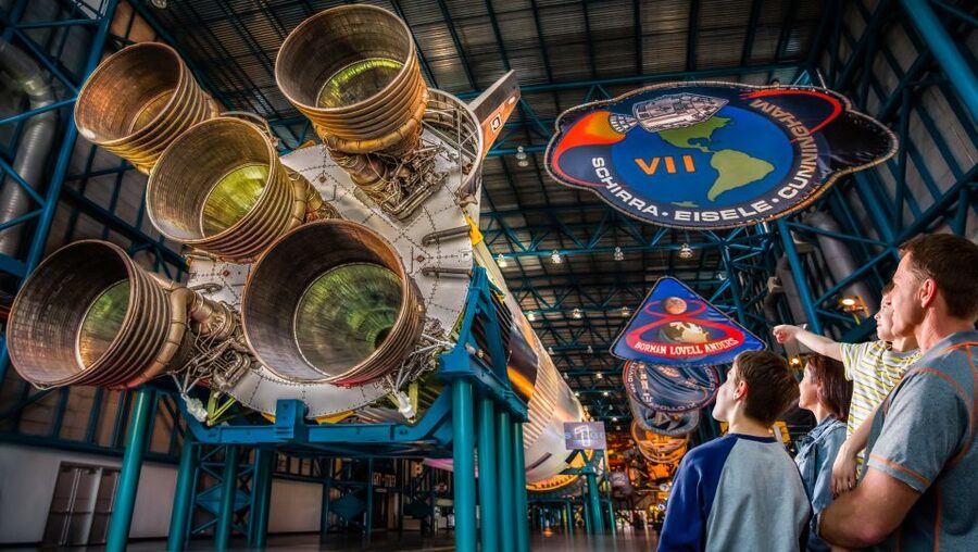 From Orlando: Kennedy Space Center Trip with Transport - Getting your bearings at the visitor complex