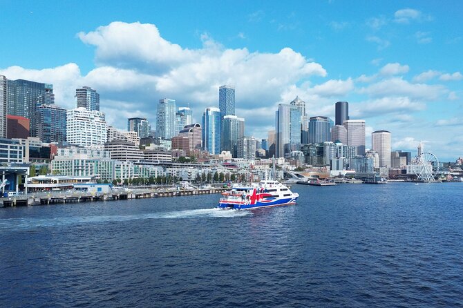 From Seattle: Round Trip by High Speed Ferry to Victoria, BC - Cafe food, drinks, and duty-free shopping
