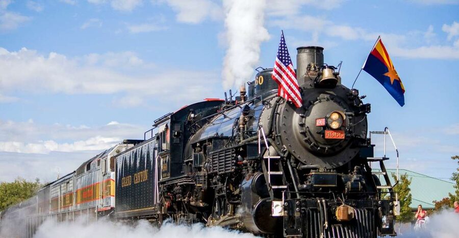 From Williams: Grand Canyon Railway Round-Trip Train Ticket - Settling into the vintage rail cars