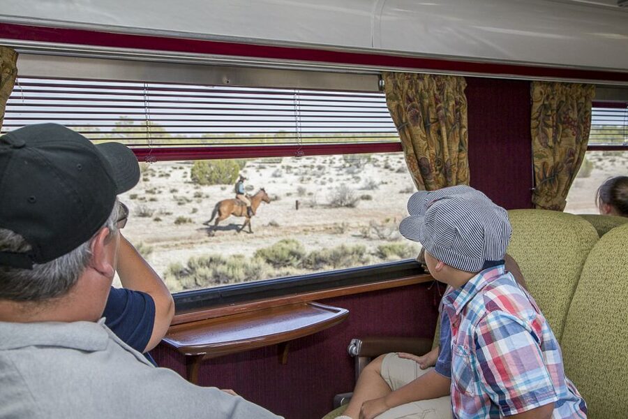 From Williams: Grand Canyon Railway Round-Trip Train Ticket - Coach or first class?