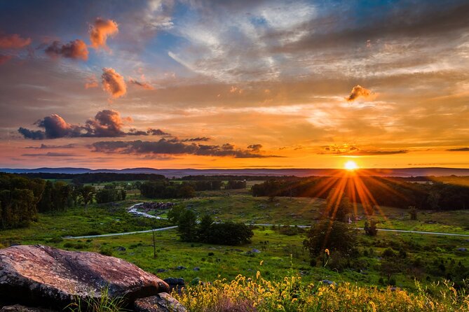Gettysburg Battlefield Self-Guided Driving Audio Tour - The Wheat Field, Peach Orchard, and two abandoned farms
