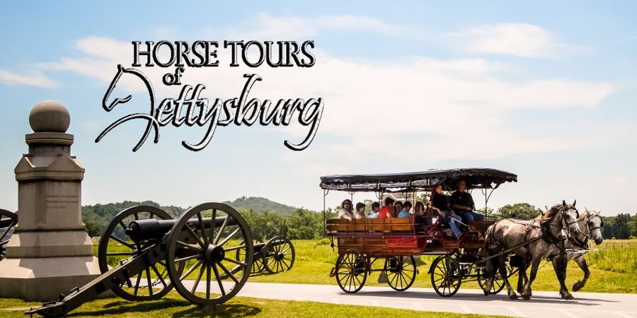Gettysburg: Horse-Drawn Carriage Battlefield Tour - The opening view across the battlefield