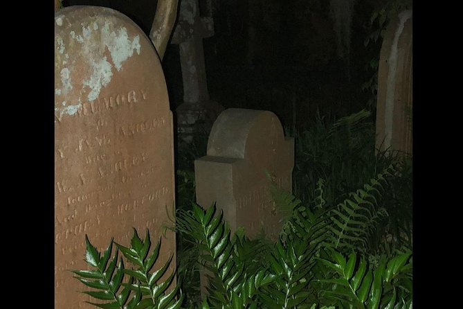 Ghosts of Charleston Night-Time Walking Tour with Unitarian Church Graveyard - Key things to know before you book