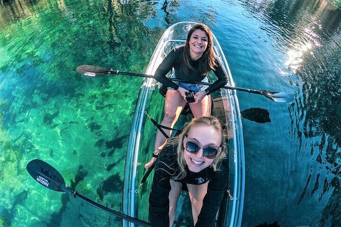Glass Bottom Kayak Eco Tour through Rainbow Springs - Indian Creek and the walk through shallow water