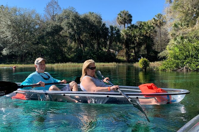 Glass Bottom Kayak Eco Tour through Rainbow Springs - Weather, timing, and the limits of a nature tour