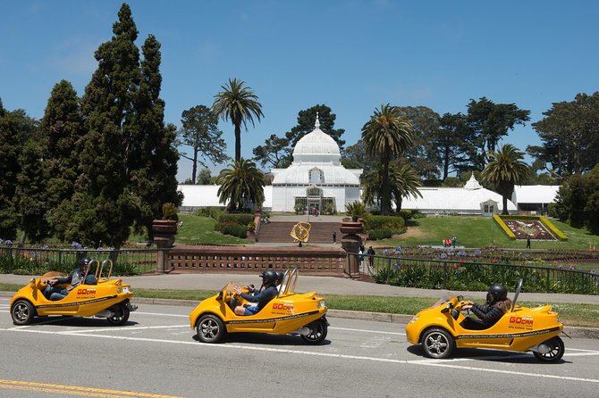 GoCar San Francisco Tour - A city tour with a steering wheel