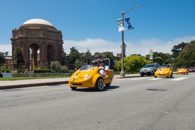 GoCar San Francisco Tour - Palace of Fine Arts and the Marina