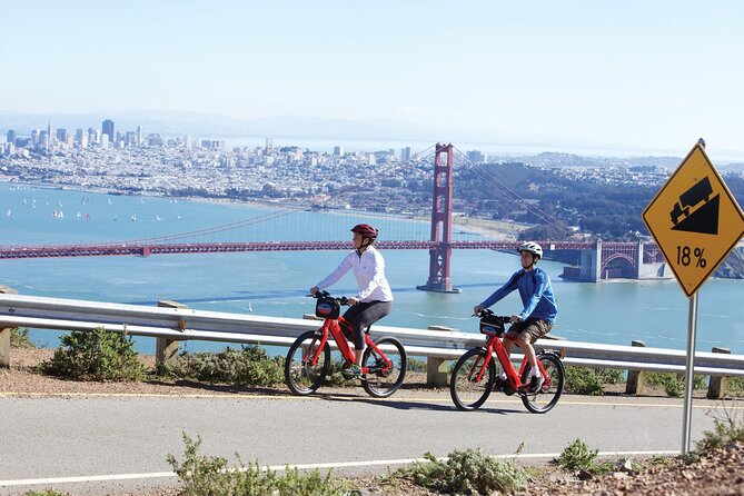 Golden Gate Bridge Guided Bicycle or E-Bike Tour from San Francisco to Sausalito - Starting at Fisherman’s Wharf with the right bike