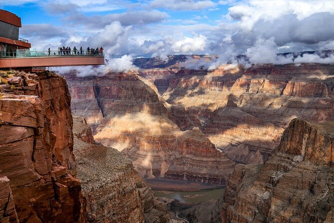 Grand Canyon West & Hoover Dam Tour With Breakfast At IHOP - Guano Point and the best walking time