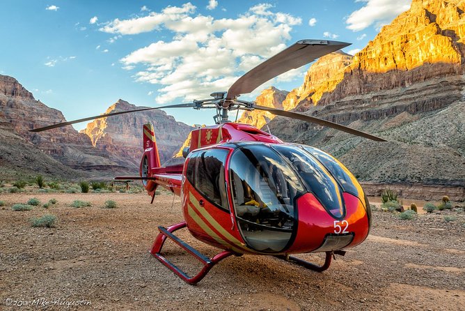Grand Canyon West Rim Helicopter Tour with Champagne Toast - The optional Las Vegas Strip flight