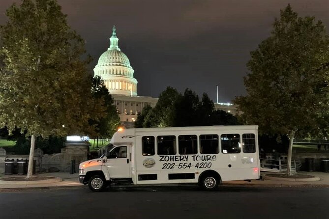 Grand Tour of DC with Option to Add Explore Egypt in DC - The many sights seen from the minibus