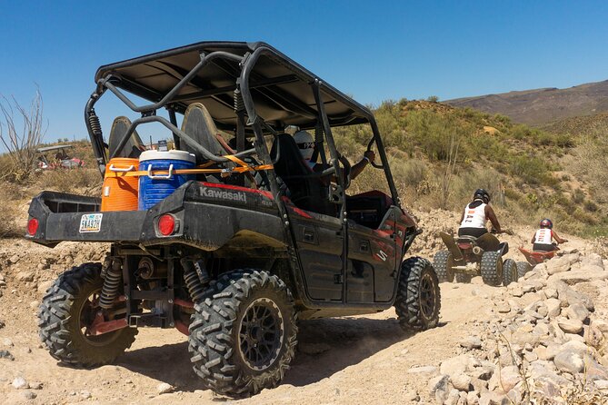Guided Arizona Desert Tour by UTV - Centipede Tour - Bradshaw Mountain trails and Agua Fria views