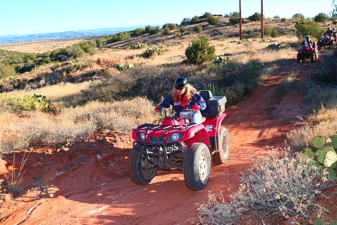 Guided ATV Tour of Western Sedona - What the four-hour schedule really means