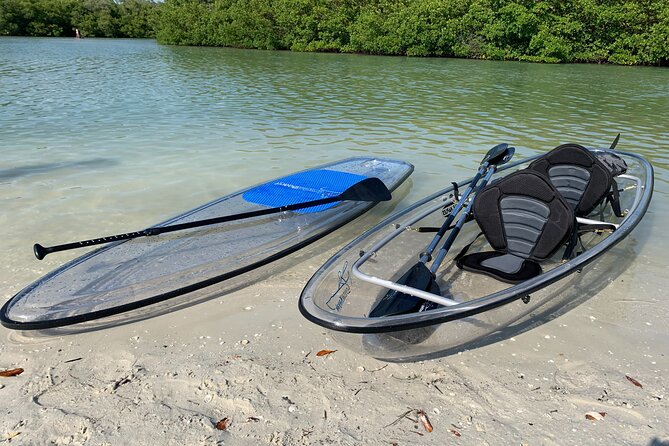 Guided Island EcoTour: CLEAR/Standard Kayak, SUP - Bonita Springs - Through the mangrove tunnels and coastal channels