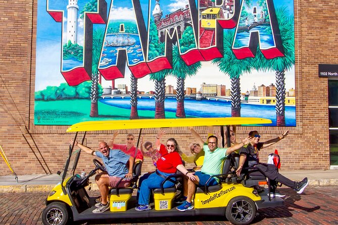 Guided Tampa Sightseeing Tour in a Deluxe Street Legal Golf Cart - Key points at a glance