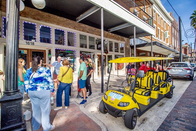 Guided Tampa Sightseeing Tour in a Deluxe Street Legal Golf Cart - Armature Works and the Riverwalk