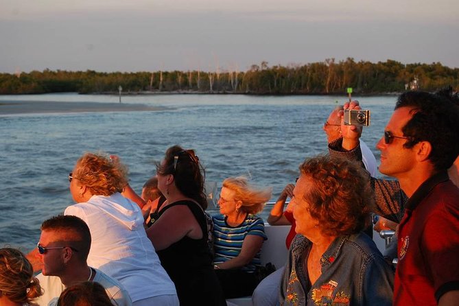 Gulf of Mexico Sunset Cruise from Naples - Reaching the Gulf as the light changes