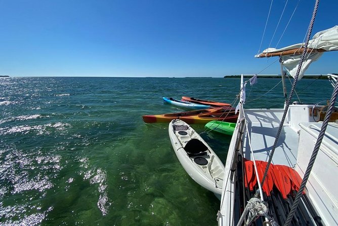 Half-Day Trip from Key West with Kayaking, Snorkeling & Sunset - Sailing out from 255 Front Street