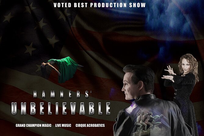 Hamners' Unbelievable Variety Show in Branson - Music, impressions, and the patriotic finale