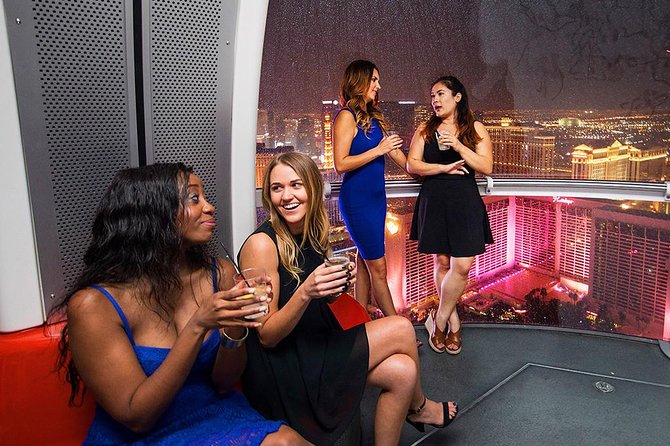 Happy Half Hour on The High Roller at The LINQ - Choosing daytime, sunset, or night