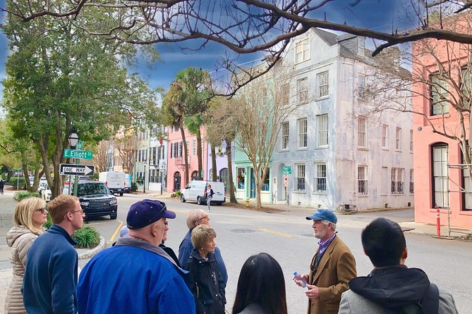 Hidden Alleyways and Historic Sites Small-Group Walking Tour - Rainbow Row from the street