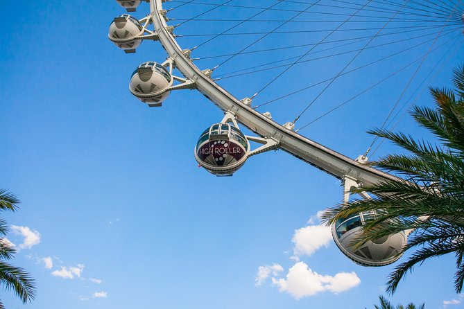 High Roller Wheel Admission Ticket at The LINQ - What the $22.47 ticket gives you