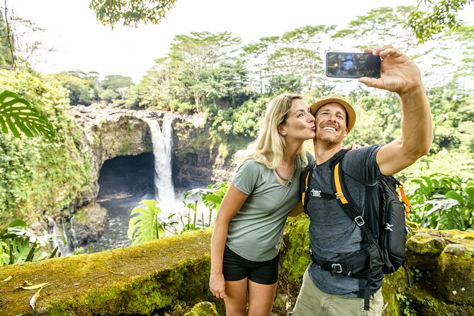 Hilo Shore Excursion: Volcanoes National Park & Black Sand Beach - Rainbow Falls, before the June 2026 route change