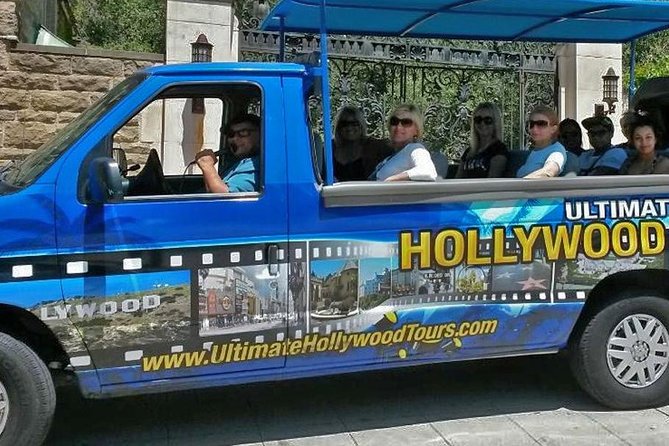 Hollywood, Beverly Hills and Celebrity Homes Open Air Van Tour - The open-air ride and live commentary