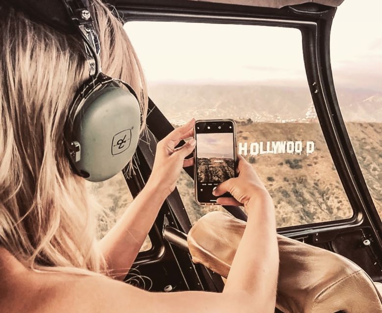Hollywood & Beverly Hills Celebrity Helicopter Tour - Starting at Lite Flight Helicopters in Burbank