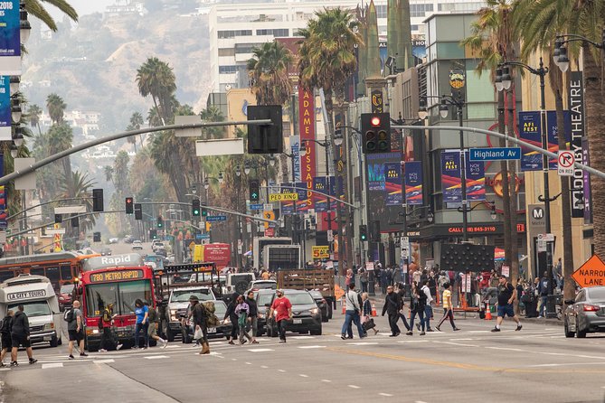 Hollywood Open Bus Tours - Beverly Hills Sign and the famous hotel