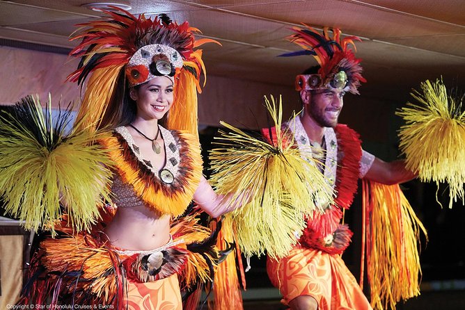 Honolulu: Three Star Deluxe Sunset Dinner Cruise and Show - Four decks give you room to change the mood