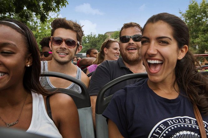 Hop-on Hop-off Sightseeing Tour by Open-top Bus with 18 Stops - Constitution Gardens and the White House