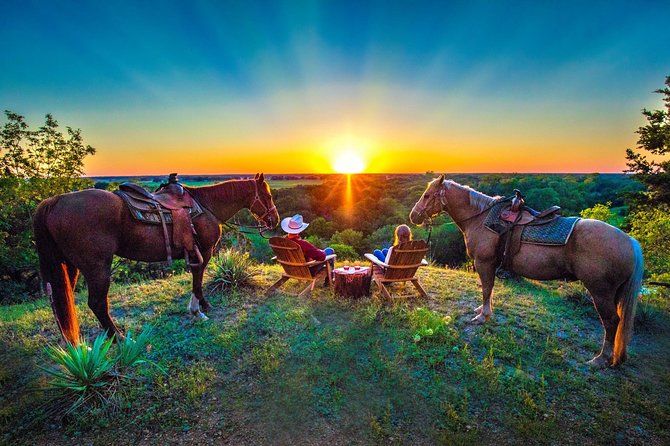 Horseback Riding on Scenic Texas Ranch near Waco - Reaching the bluff above the Brazos River