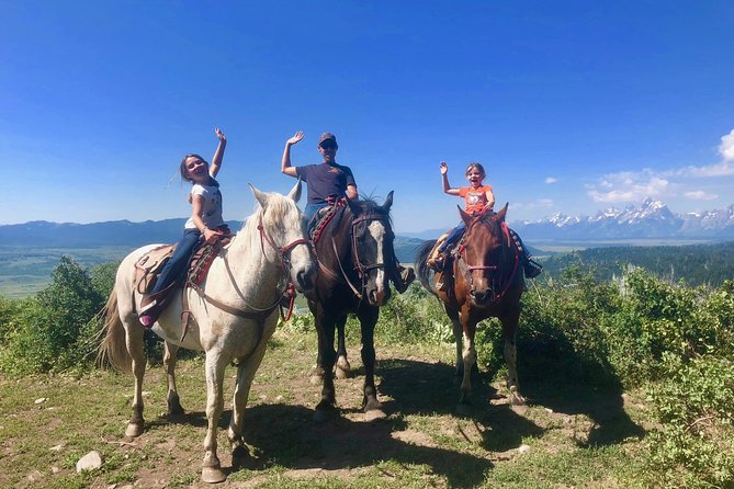Horseback Riding with Grand Teton Views in Jackson Hole - The horses and the guides