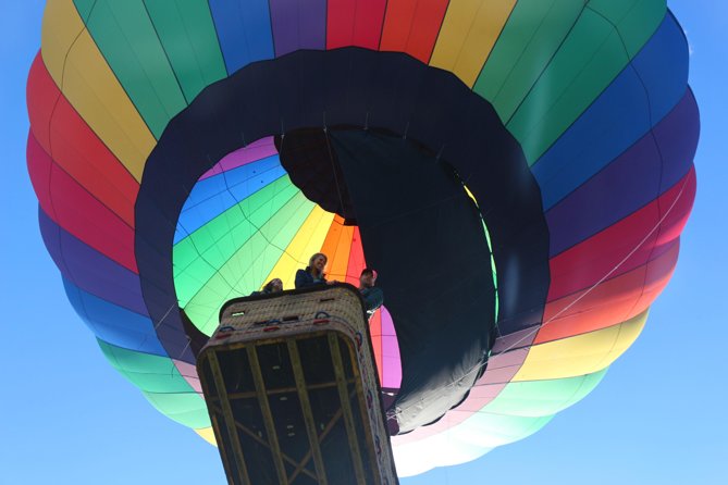 Hot Air Balloon Flight Over Black Hills - Watching the balloon take shape
