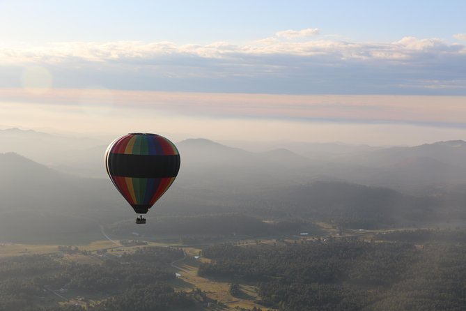 Hot Air Balloon Flight Over Black Hills - Landing, champagne, and the story at the end