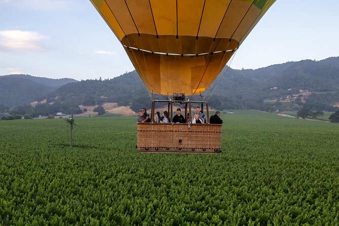 Hot Air Balloon Rides in Napa Valley - What you may see over Napa and Sonoma
