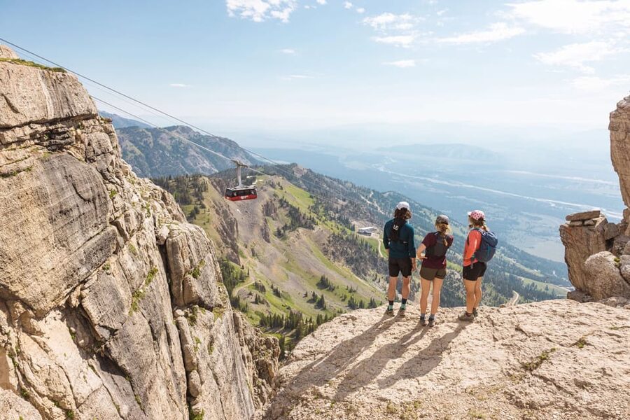 Jackson Hole: Aerial Tram and Gondolas Sightseeing - Sunset from the Bridger Gondola
