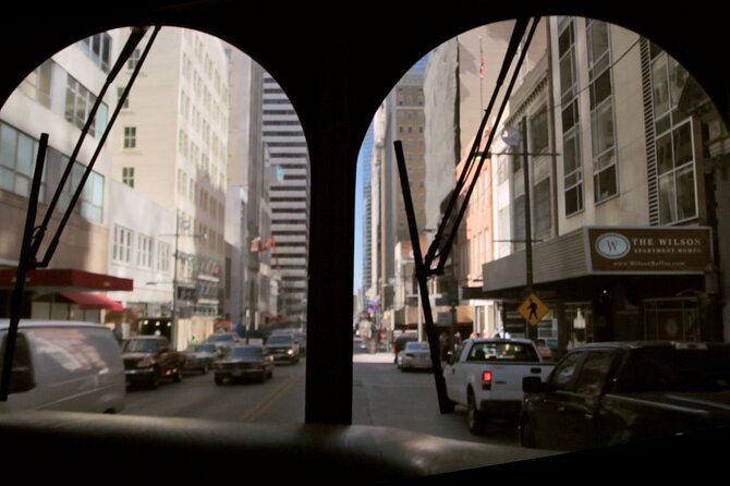 John F. Kennedy Trolley Tour in Dallas - The Sixth Floor Museum stop, with admission extra
