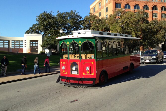 John F. Kennedy Trolley Tour in Dallas - The Kennedy Memorial and the motorcade route