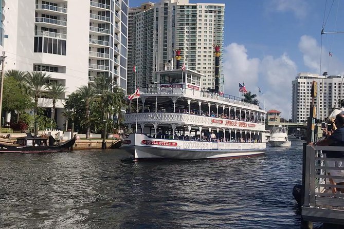Jungle Queen Riverboat 90-Minute Narrated Sightseeing Cruise in Fort Lauderdale - Boarding at 801 Seabreeze Boulevard