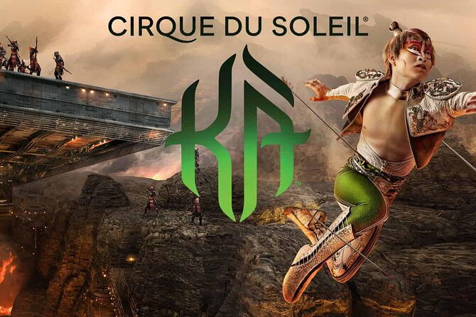 KÀ™ by Cirque du Soleil® at the MGM Grand Hotel and Casino - The theater and the unusual stage