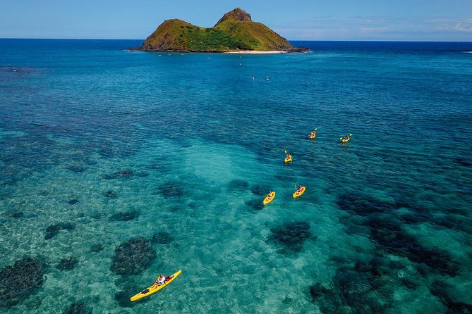 Kailua Bay, Oahu: Epic Kayak and Snorkel to Islands - Popoia Island, the easier offshore option