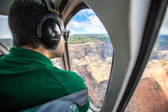Kauai Deluxe Waterfall Safari: Helicopter Tour - Pilot commentary and the feel of the ride