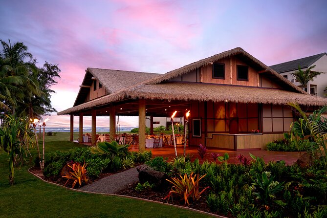 Kauai: Luau Ka Hikina Admission with Dinner and Lei Greeting - The lei greeting and welcome drinks