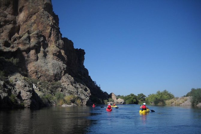 Kayaking the Salt River Foxtail Trip - What the Swift Sections Feel Like