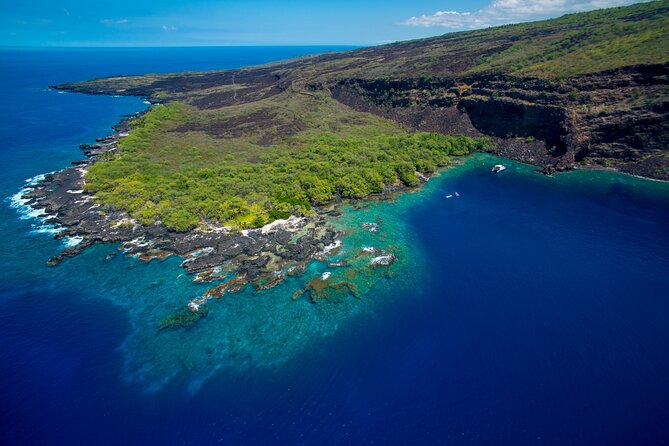 Kealakekua Bay Afternoon Snorkel: Family Fun on the Kona Coast - Slides, platform, and family energy