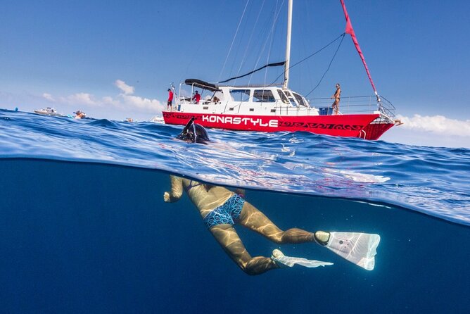 Kealakekua Bay (Captain Cook Monument) Snorkel and Sail Adventure - Lunch after snorkeling, then a relaxed sail home